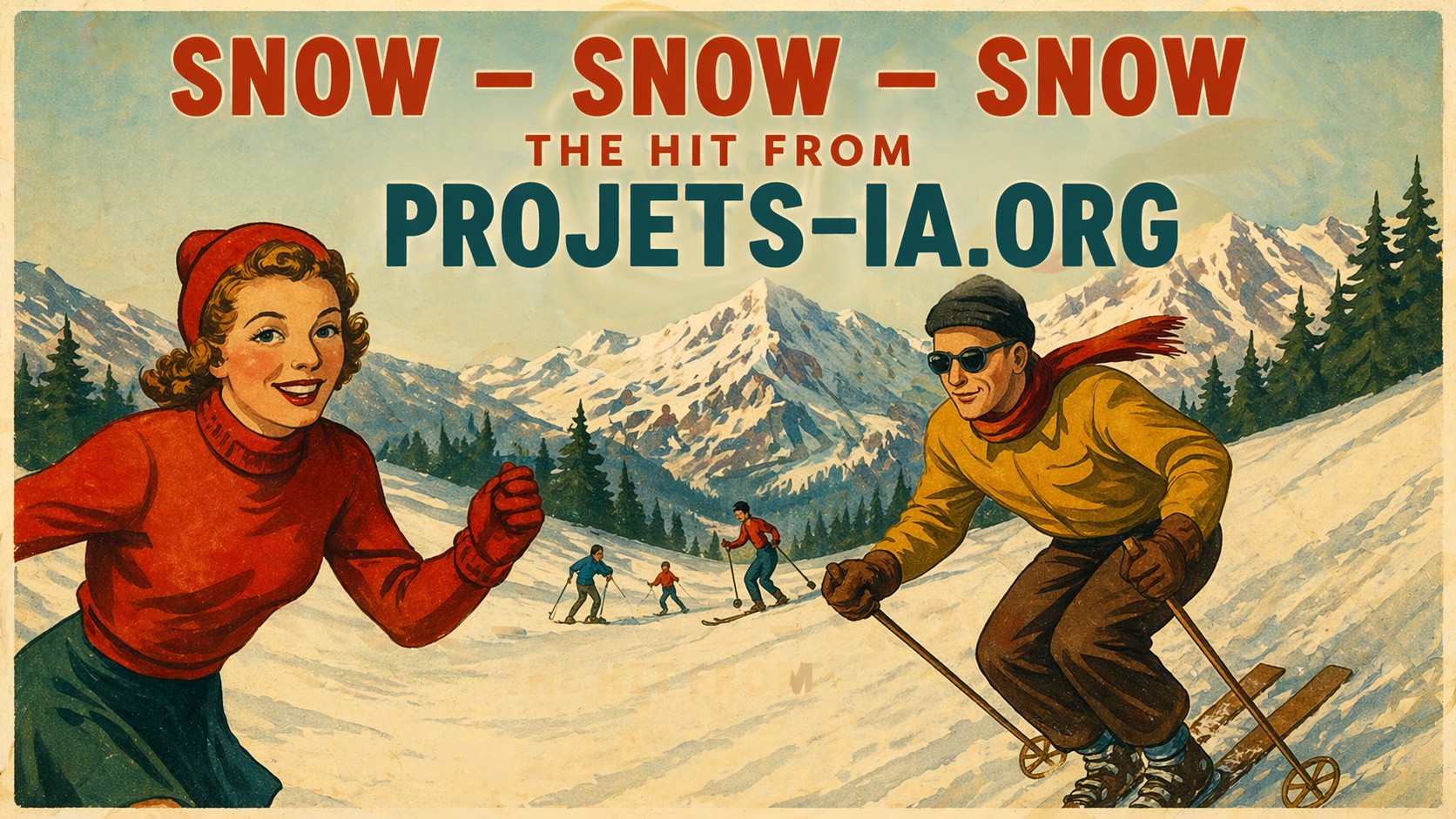 SNOW-SNOW-SNOW - ENGLISH SONG