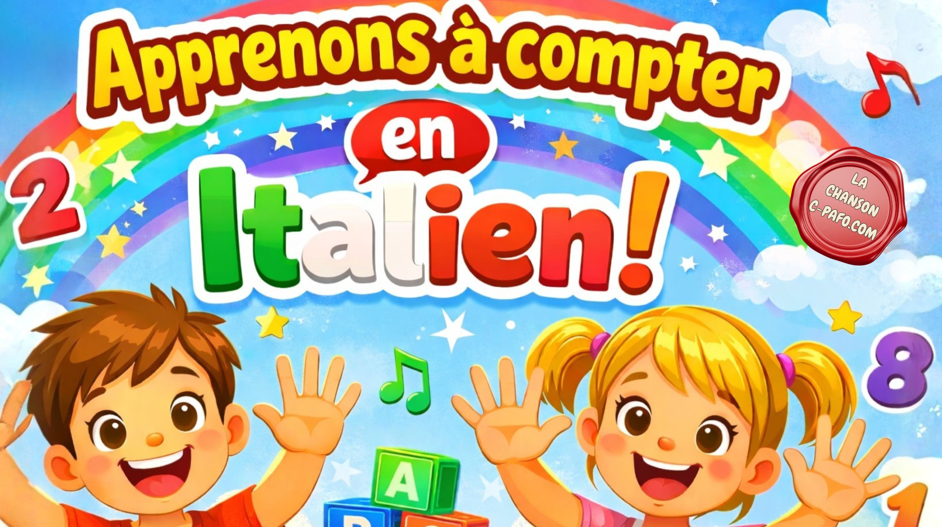 APPRENDRE À COMPTER DE 1 À 10 EN ITALIEN