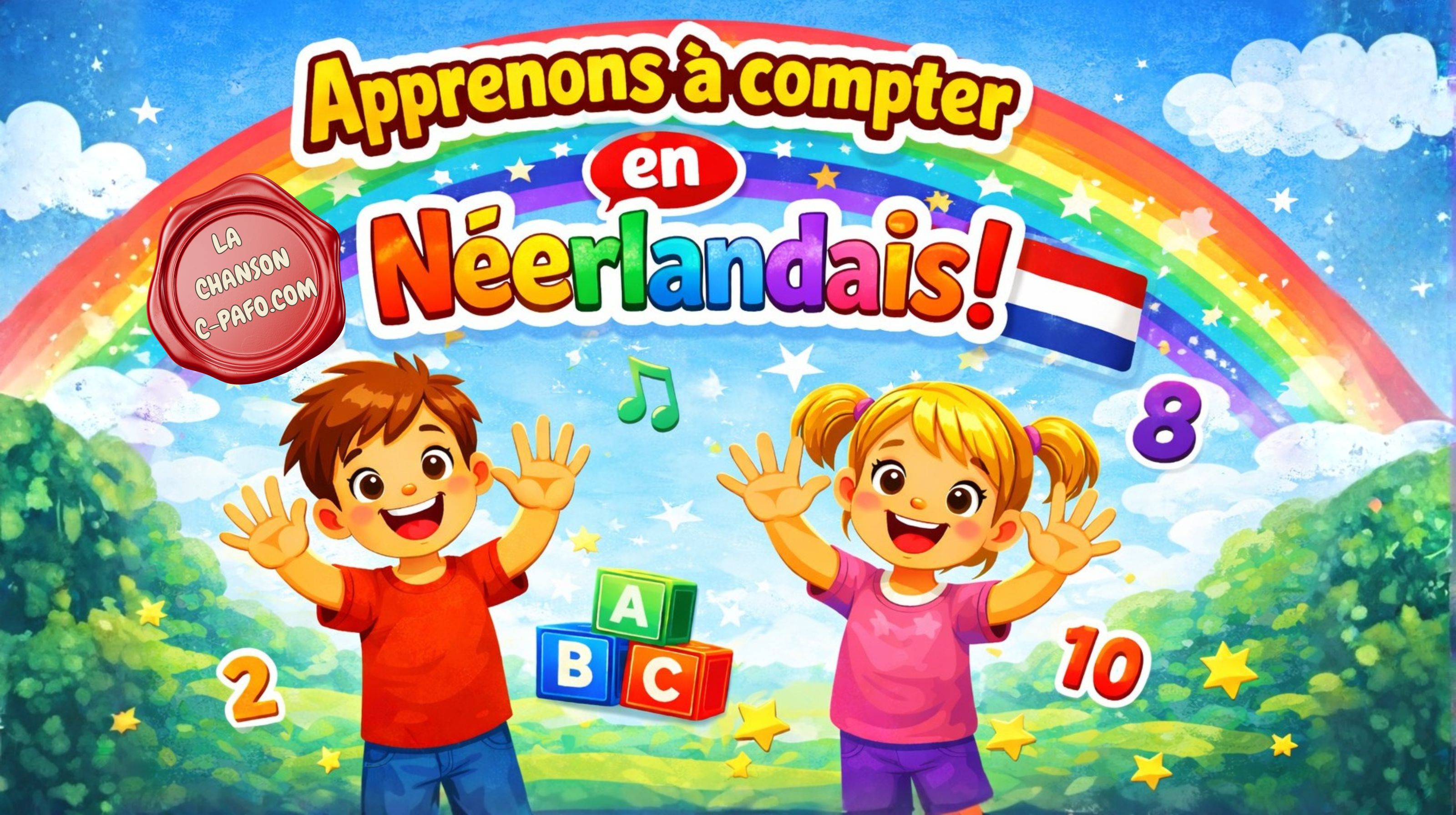 APPRENDRE À COMPTER DE 1 À 10 EN NÉERLANDAIS