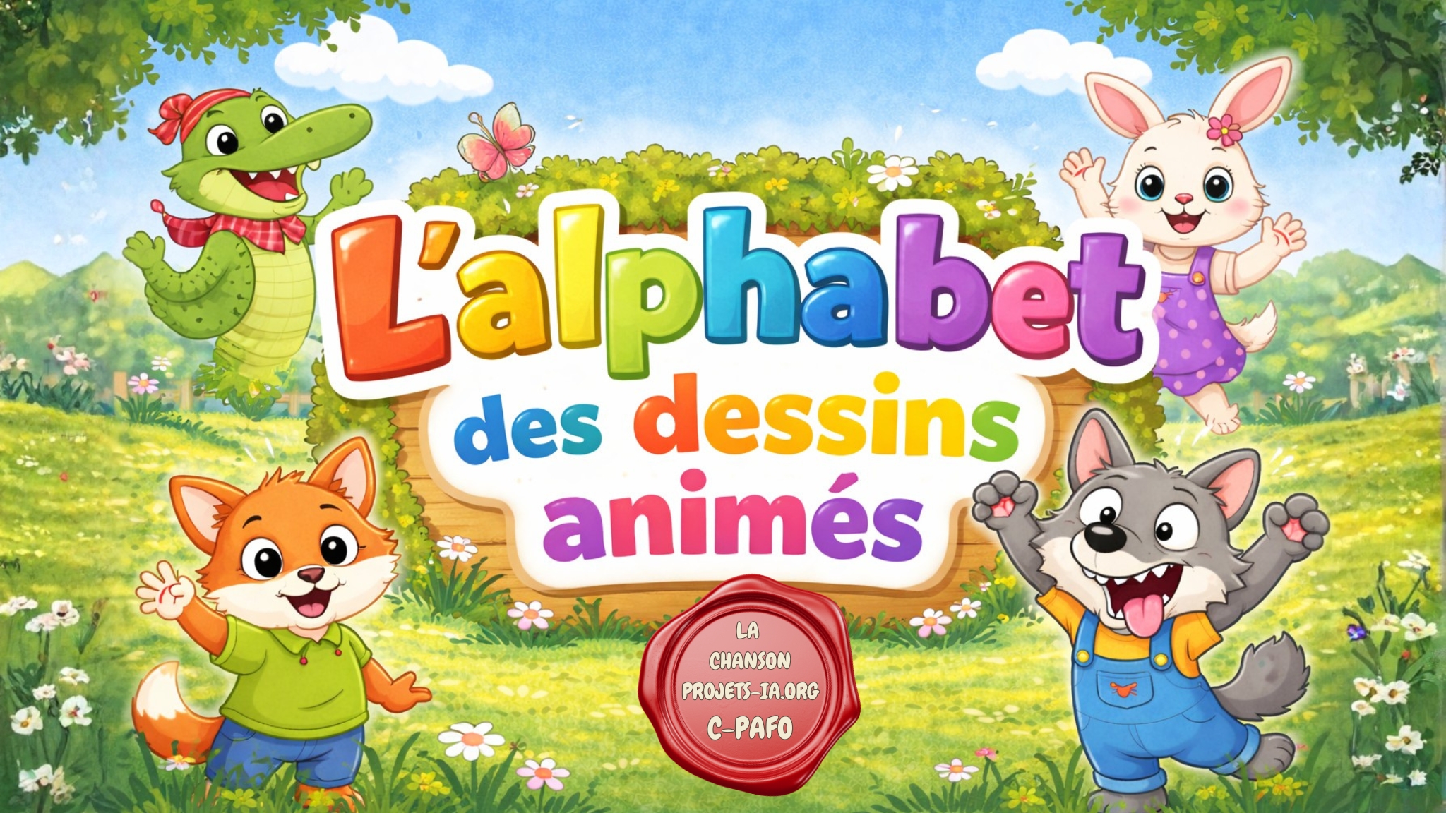 L’ALPHABET DES DESSINS ANIMÉS