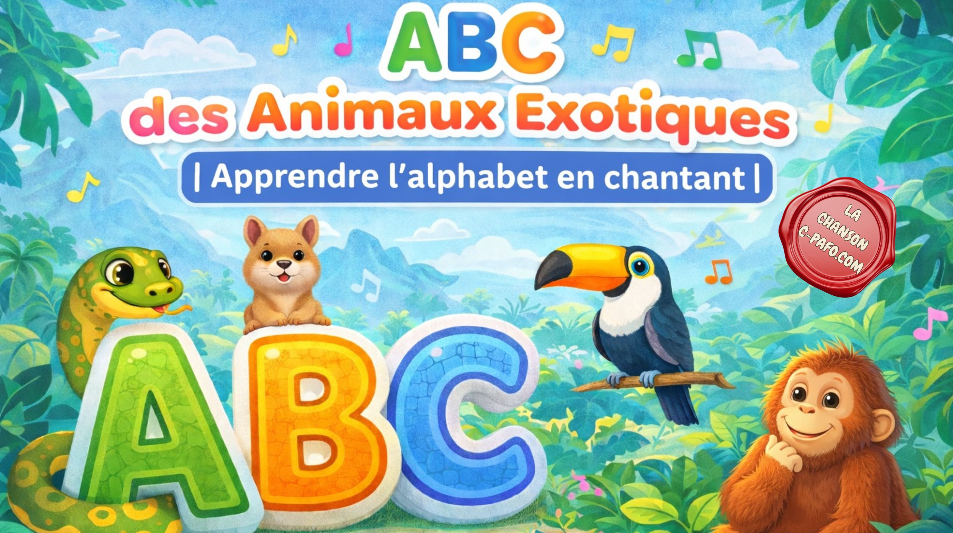 ABC DES ANIMAUX EXOTIQUES