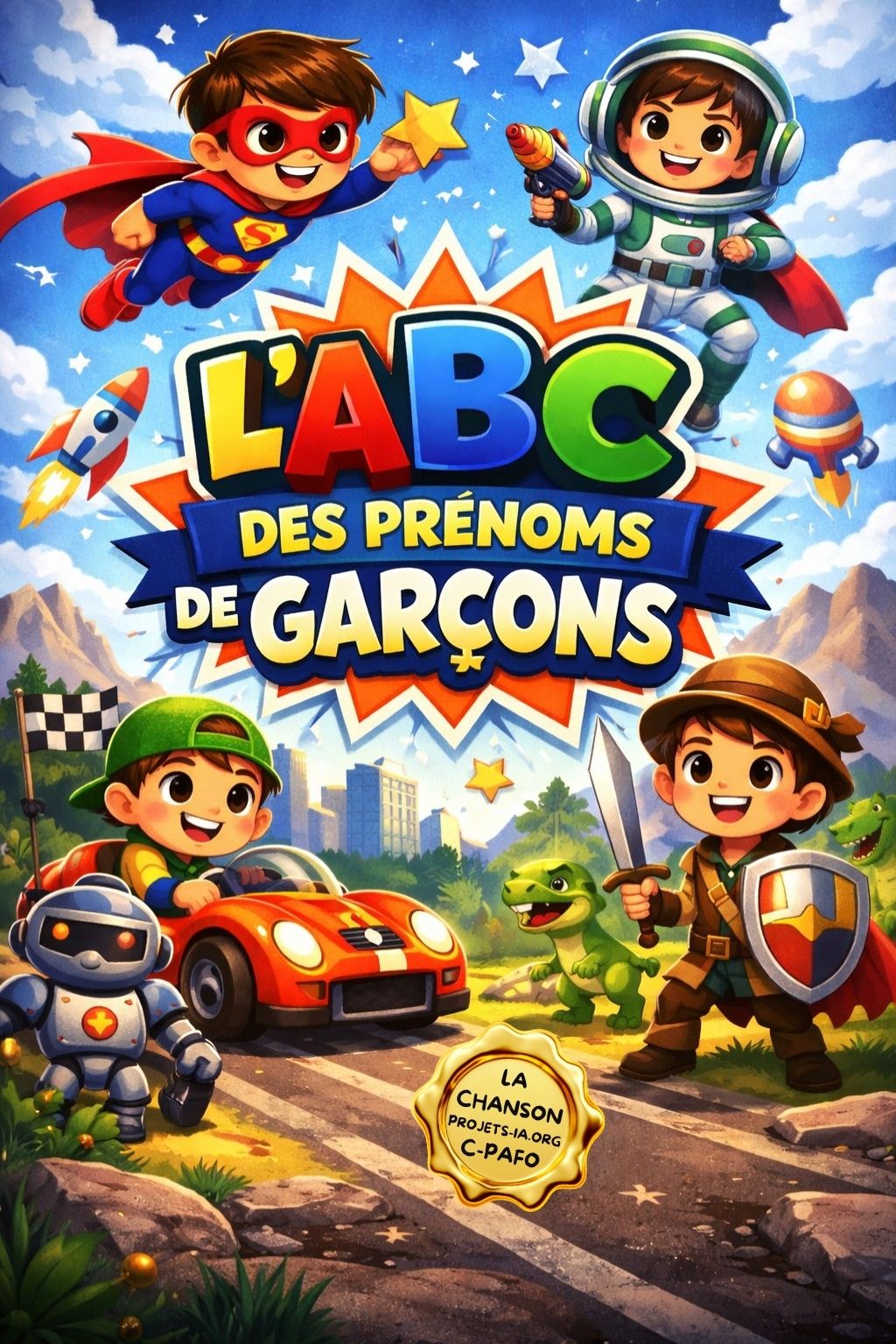 L'ABC DES PRÉNOMS DE GARÇONS