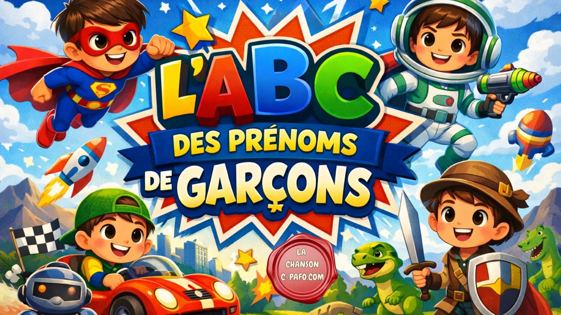 L'ABC DES PRÉNOMS DE GARÇONS