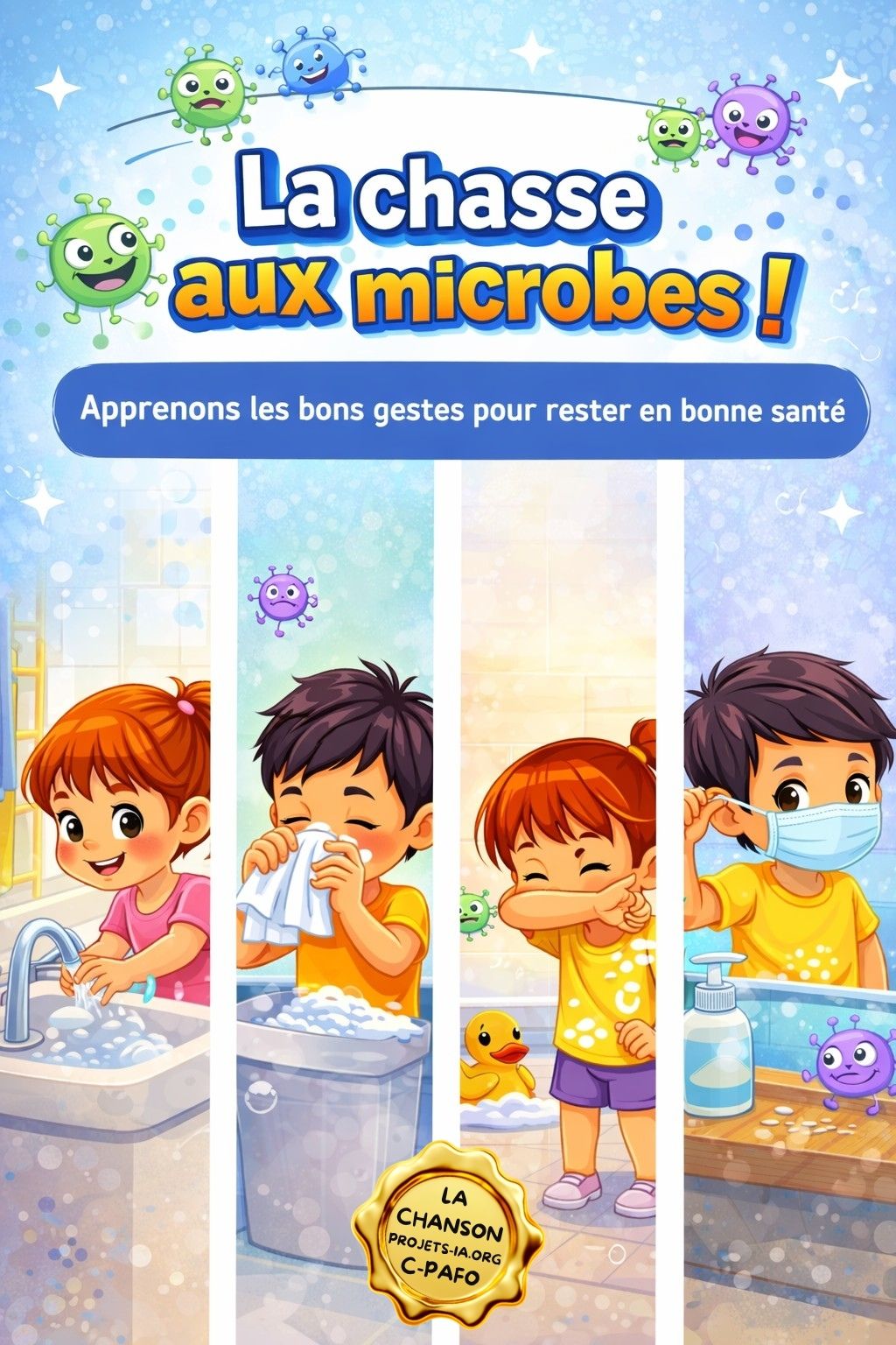 LA CHASSE AUX MICROBES !