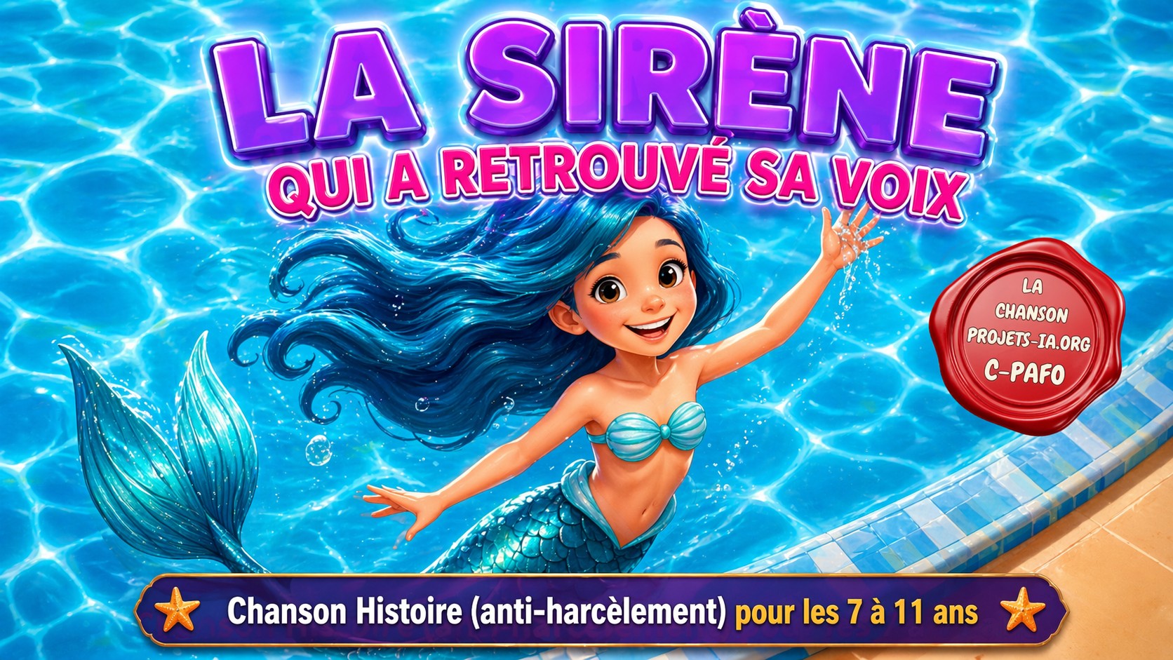 LA SIRÈNE QUI A<br>RETROUVÉ SA VOIX