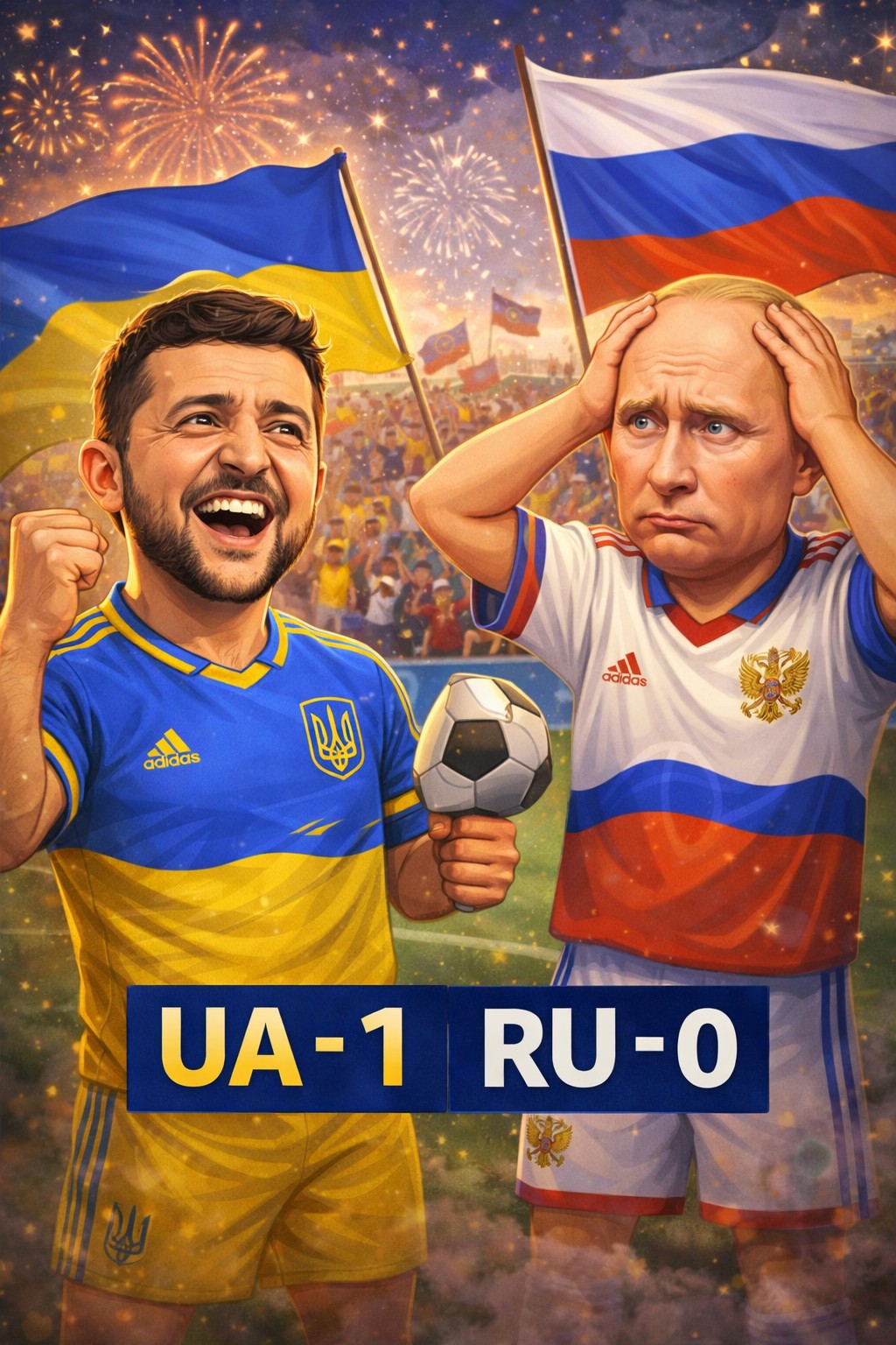 UA 1 - RU 0